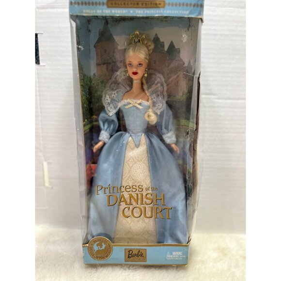Barbie Princess Of The Danish Court Collector Edition Doll In Original Box - Picture 4 of 6